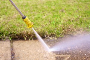 pressure-washing