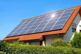 Solar energy on roof