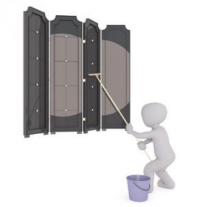 cleaning doors
