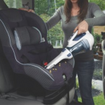 cleaning a baby seat